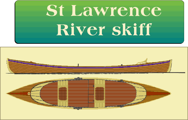 pulling boat/skiff: st Lawrence River skiff english picture